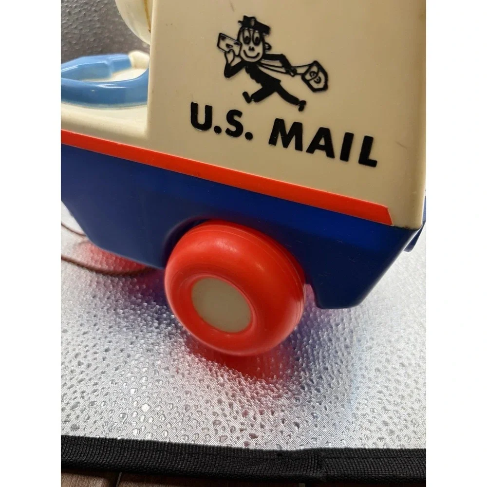 Vintage Mr Zip  USPS/ Post Office /Pull toy RARE